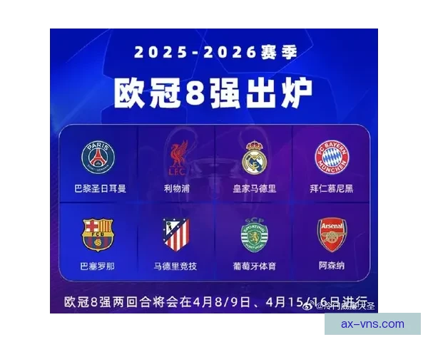 欧冠八强四席揭晓拜仁对阵国米巴黎逆转利物浦巴萨在列焦点对决